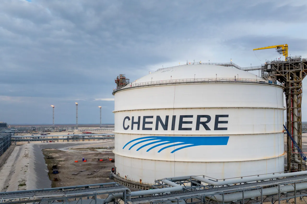 Sabine Pass LNG plant owned by Cheniere Energy in Cameron, Louisiana