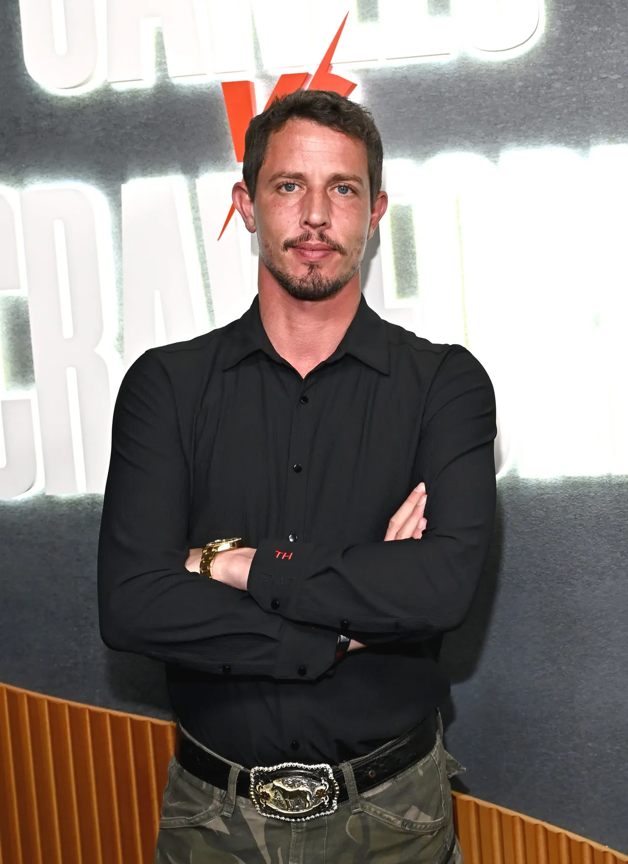 LAS VEGAS, NEVADA - SEPTEMBER 13: Tony Hinchcliffe attends the Canelo Alvarez vs Terence Crawford Netflix Live Event at Allegiant Stadium on September 13, 2025 in Las Vegas, Nevada. (Photo by Bryan Steffy/Getty Images)