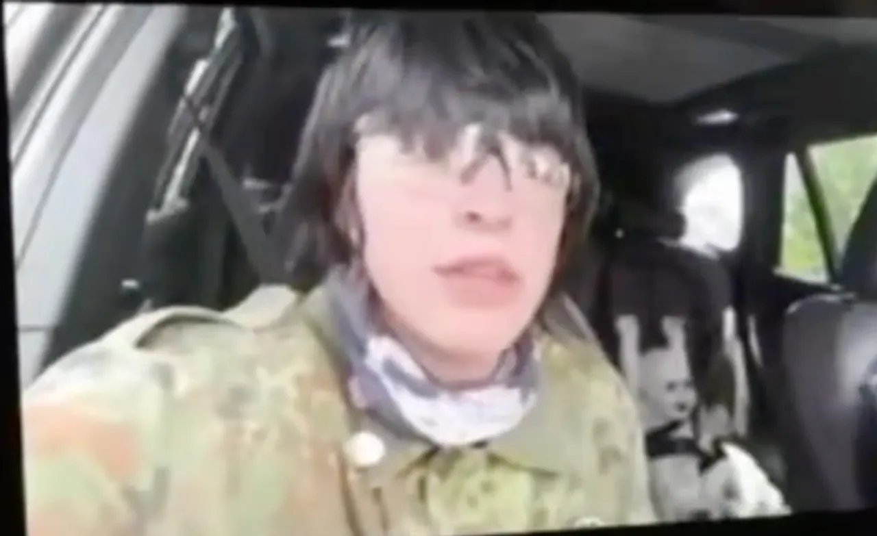 A clip from the alleged video of the San Diego mosque shooting obtained by the Daily Caller.