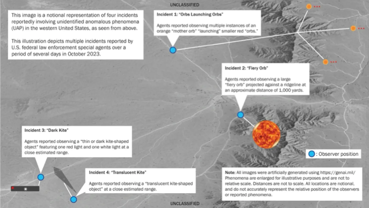 Declassified UFO Files: Government Agents Reported Seeing Mysterious Orbs