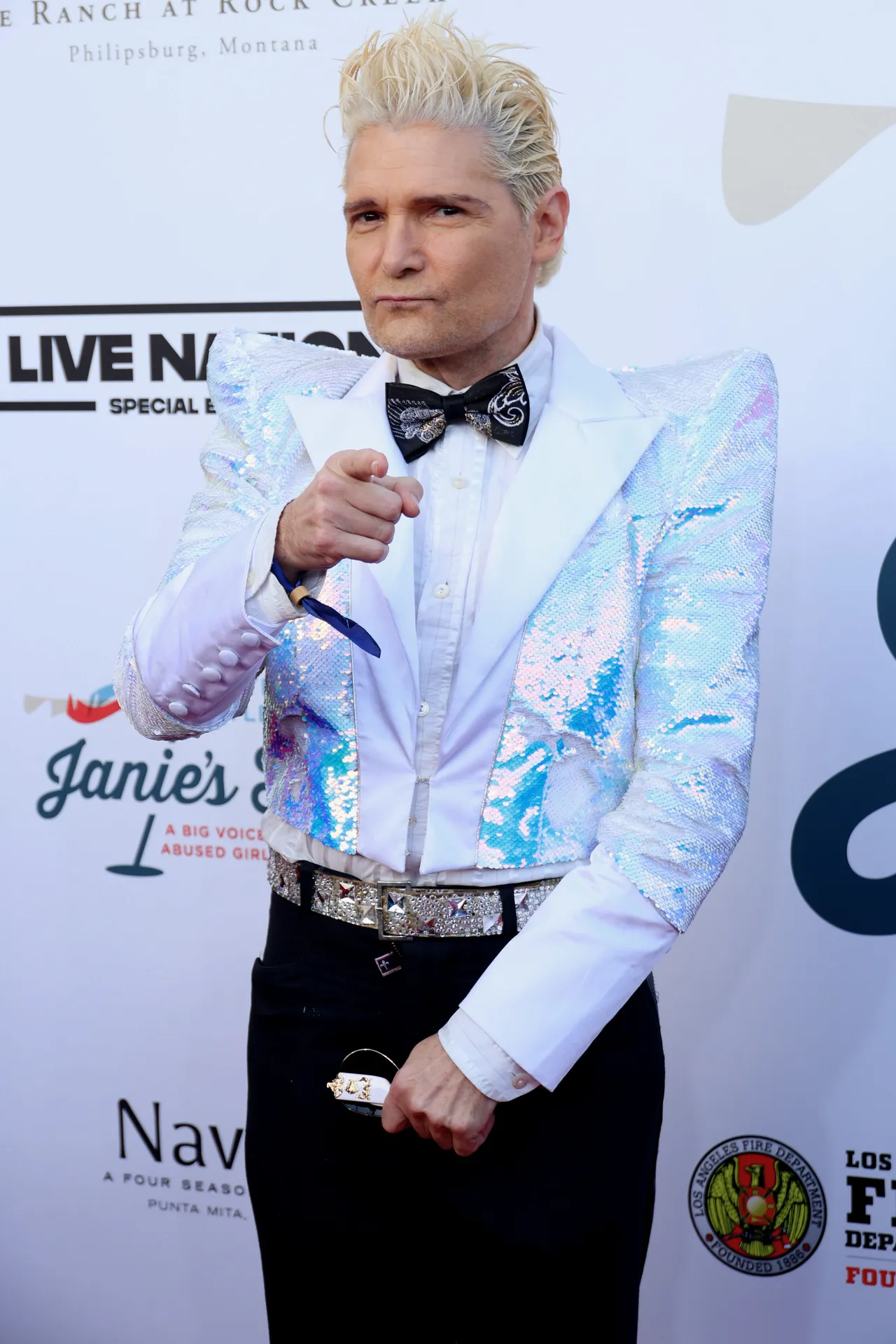 LOS ANGELES, CALIFORNIA - FEBRUARY 02: Corey Feldman attends the 6th Annual Jam For Janie GRAMMY Awards Viewing Party at Hollywood Palladium on February 02, 2025 in Los Angeles, California. (Photo by Kayla Oaddams/Getty Images)