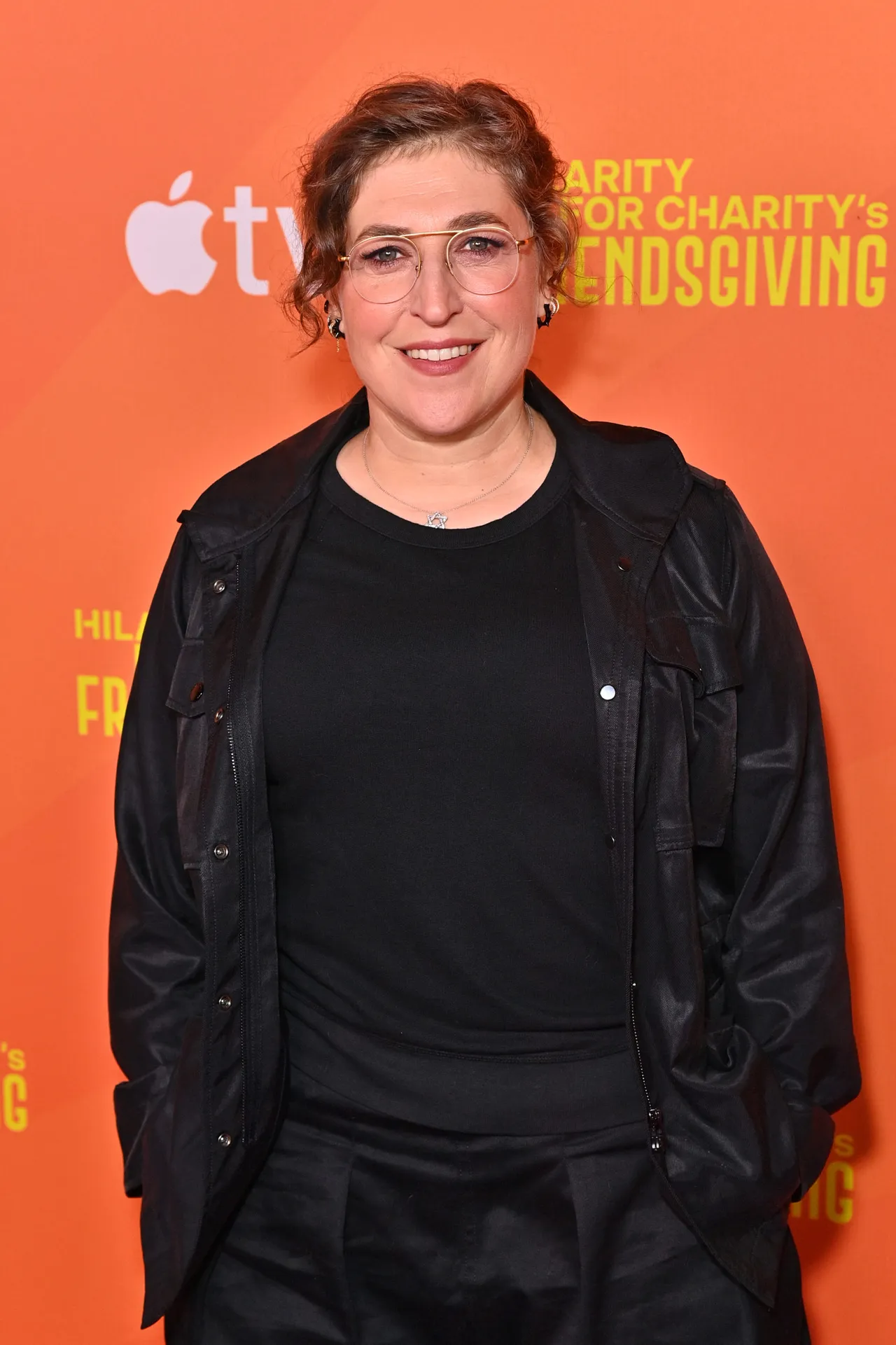 LOS ANGELES, CALIFORNIA - NOVEMBER 15: Mayim Bialik attends Hilarity For Charity's annual fundraiser to support Alzheimer's at Rolling Greens DTLA on November 15, 2025 in Los Angeles, California. (Photo by Jerod Harris/Getty Images for Hilarity for Charity)