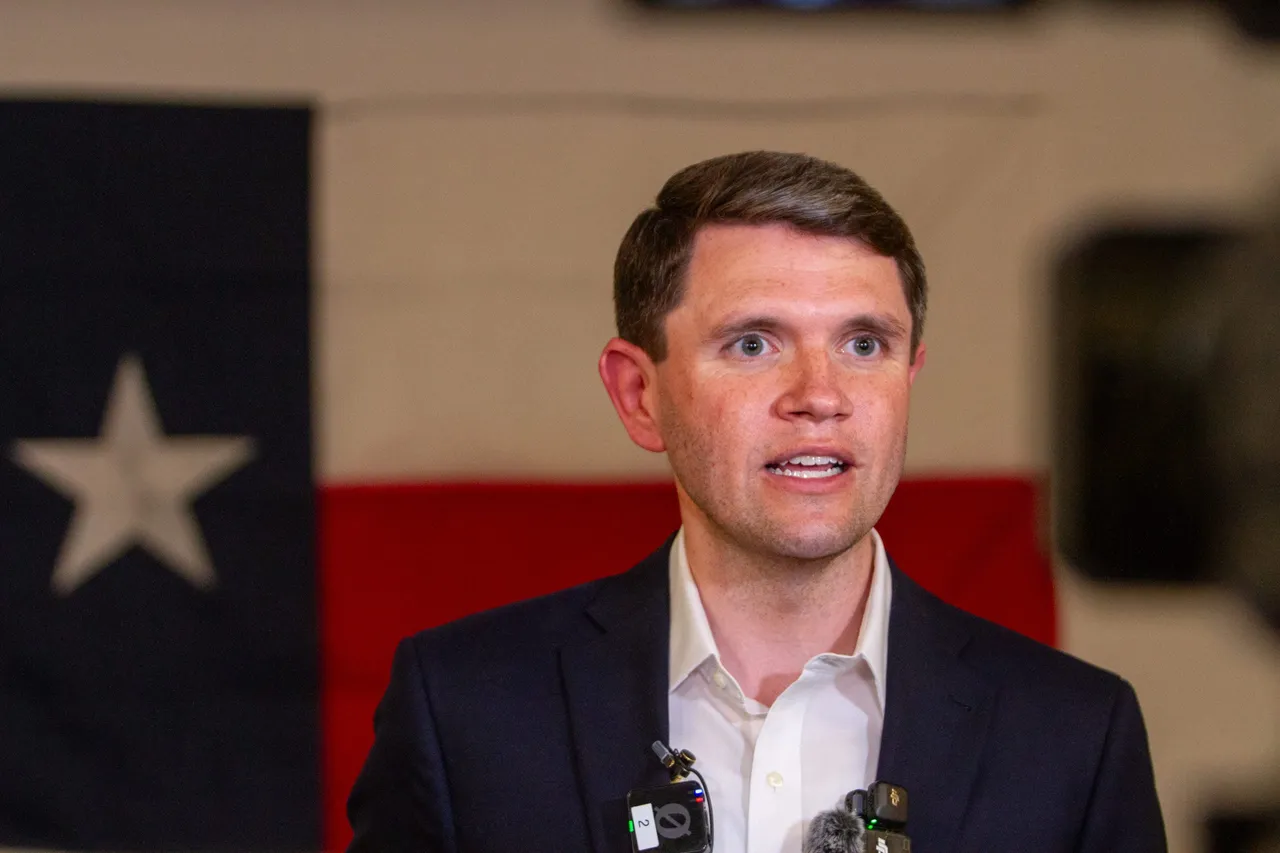EL PASO, TEXAS - FEBRUARY 21: Democratic Texas State Rep. James Talarico speaks to members of the media at the Fire Fighters Hall February 21, 2026 in El Paso, Texas. Talarico faces Dallas Congresswoman Jasmine Crockett in the March 3rd primary. (Photo by Alberto Silva Fernandez/Getty Images)