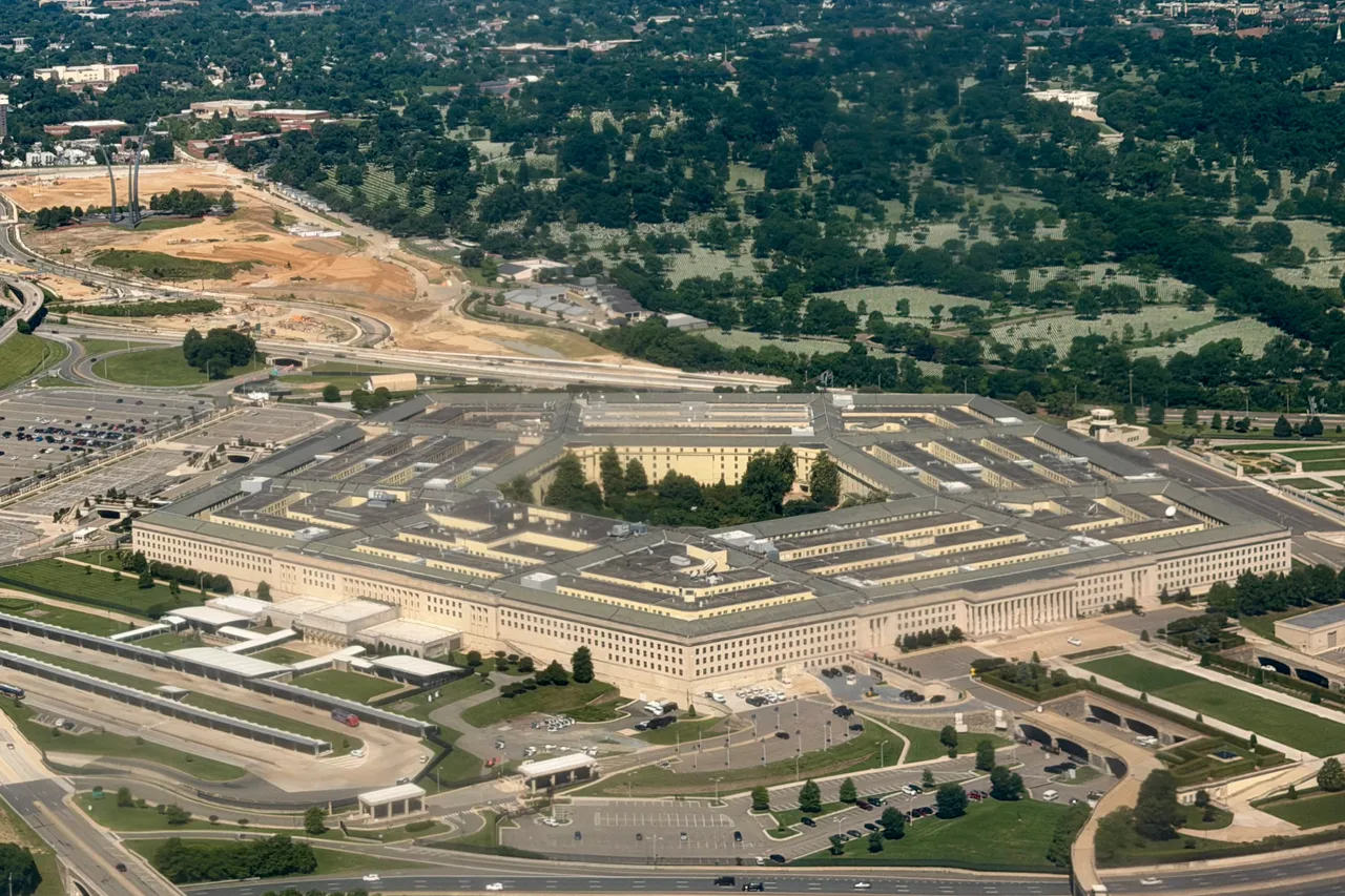An aerial view of the Pentagon, which houses the US Department of Defense headquarters, in Arlington, Virginia, on May 31, 2026. (Photo by Daniel SLIM / AFP via Getty Images)
