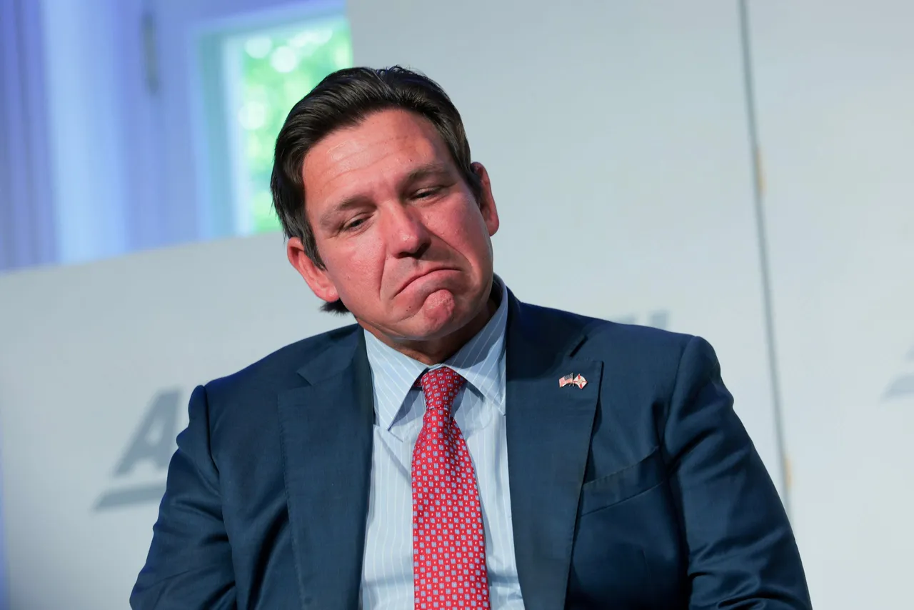 Florida Governor Ron DeSantis speaks at event