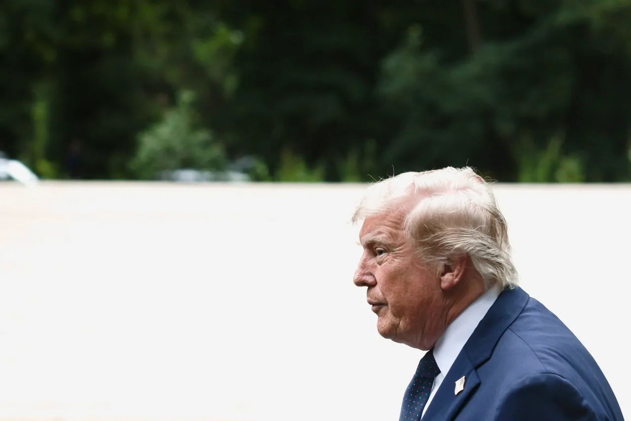 U.S. President Donald Trump arrives for a family photo during the G7 Summit on June 16, 2026 in Evian-les-Bains, France. Leaders from the Group of 7 (G7) countries convened in Evian, France, near the Swiss border, for their annual summit to discuss challenges to peace and security for Ukraine and Europe, the situation in the Middle East, and other geopolitical issues. (Photo by Evelyn Hockstein-Pool/Getty Images)