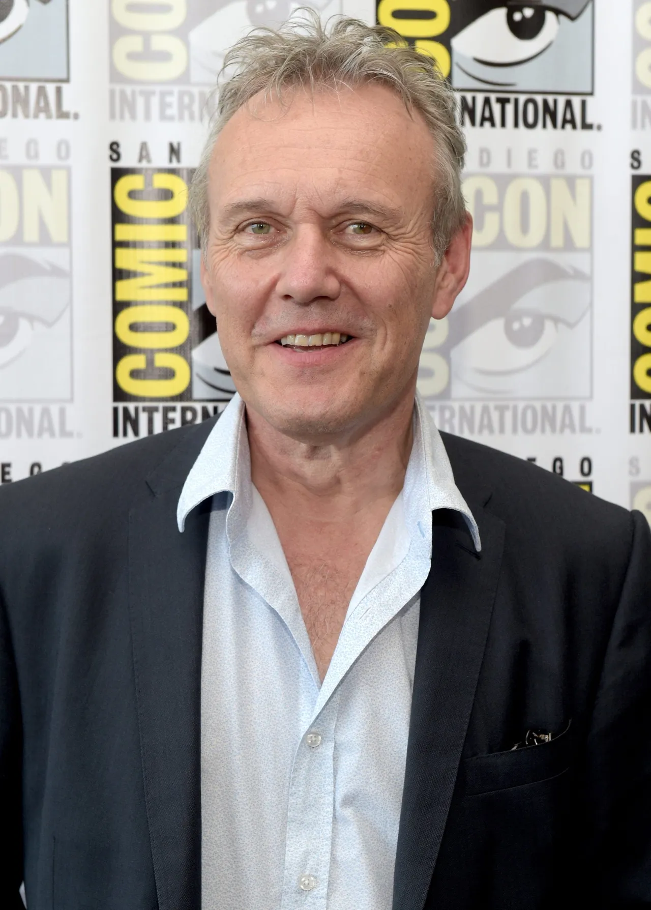 SAN DIEGO, CA - JULY 25: Actor Anthony Head attends the "Dominion" Press Line during Comic-Con International 2014 at Hilton Bayfront on July 25, 2014 in San Diego, California. (Photo by Jason Kempin/Getty Images)