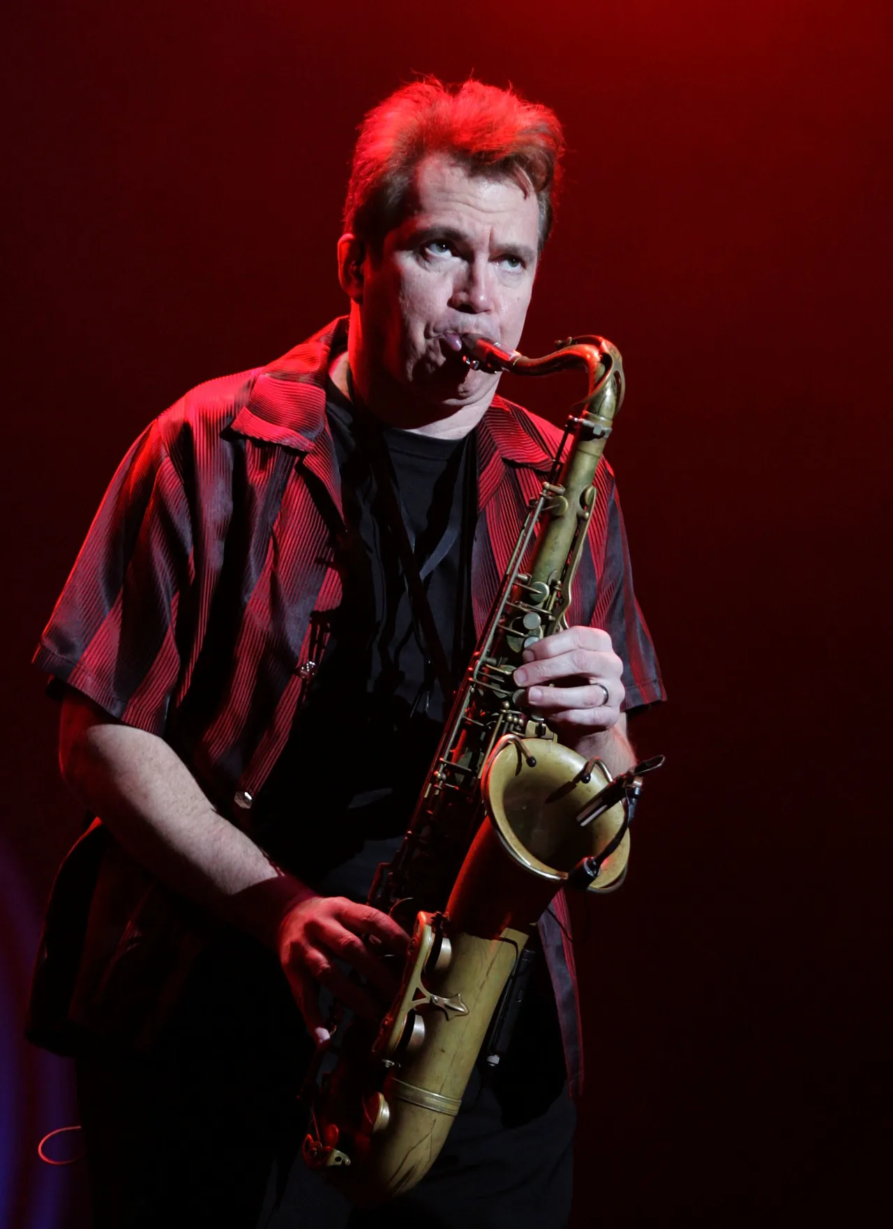 SEOUL, SOUTH KOREA - FEBRUARY 23: Walter Parazaider of Chicago onstage at Olympic Park on February 23, 2010 in Seoul, South Korea. (Photo by Chung Sung-Jun/Getty Images)