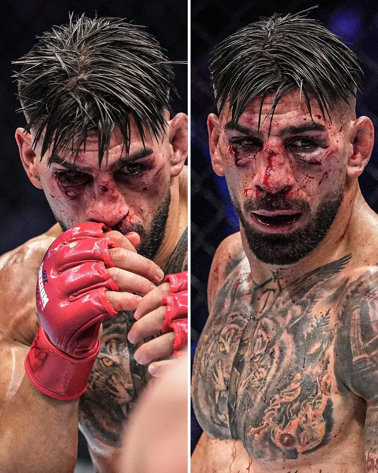 Screenshot from ESPN MMA on X