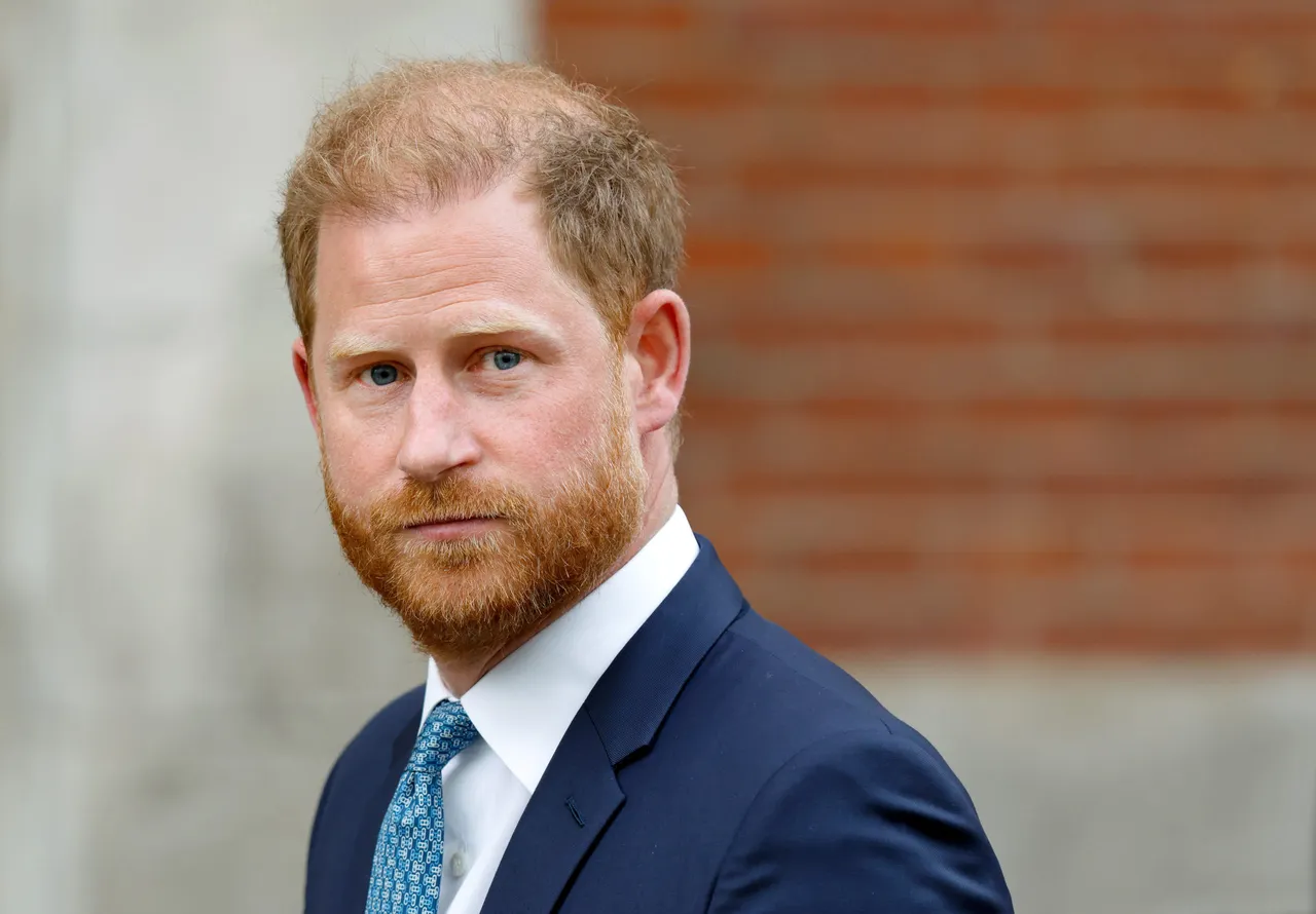 LONDON, UNITED KINGDOM - APRIL 08: Prince Harry, Duke of Sussex departs after attending a Court of Appeal hearing regarding his security at the Royal Courts of Justice on April 8, 2025 in London, England. (Photo by Max Mumby/Indigo/Getty Images)