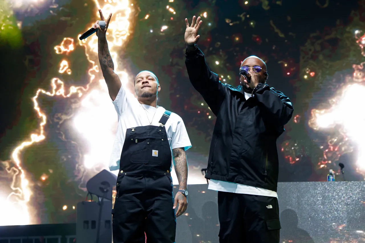 PHILADELPHIA, PENNSYLVANIA - MAY 30: Bow Wow and Jermaine Dupri perform during Roots Picnic 2026 on May 30, 2026 in Philadelphia, Pennsylvania. (Photo by Taylor Hill/Getty Images for Live Nation Urban)