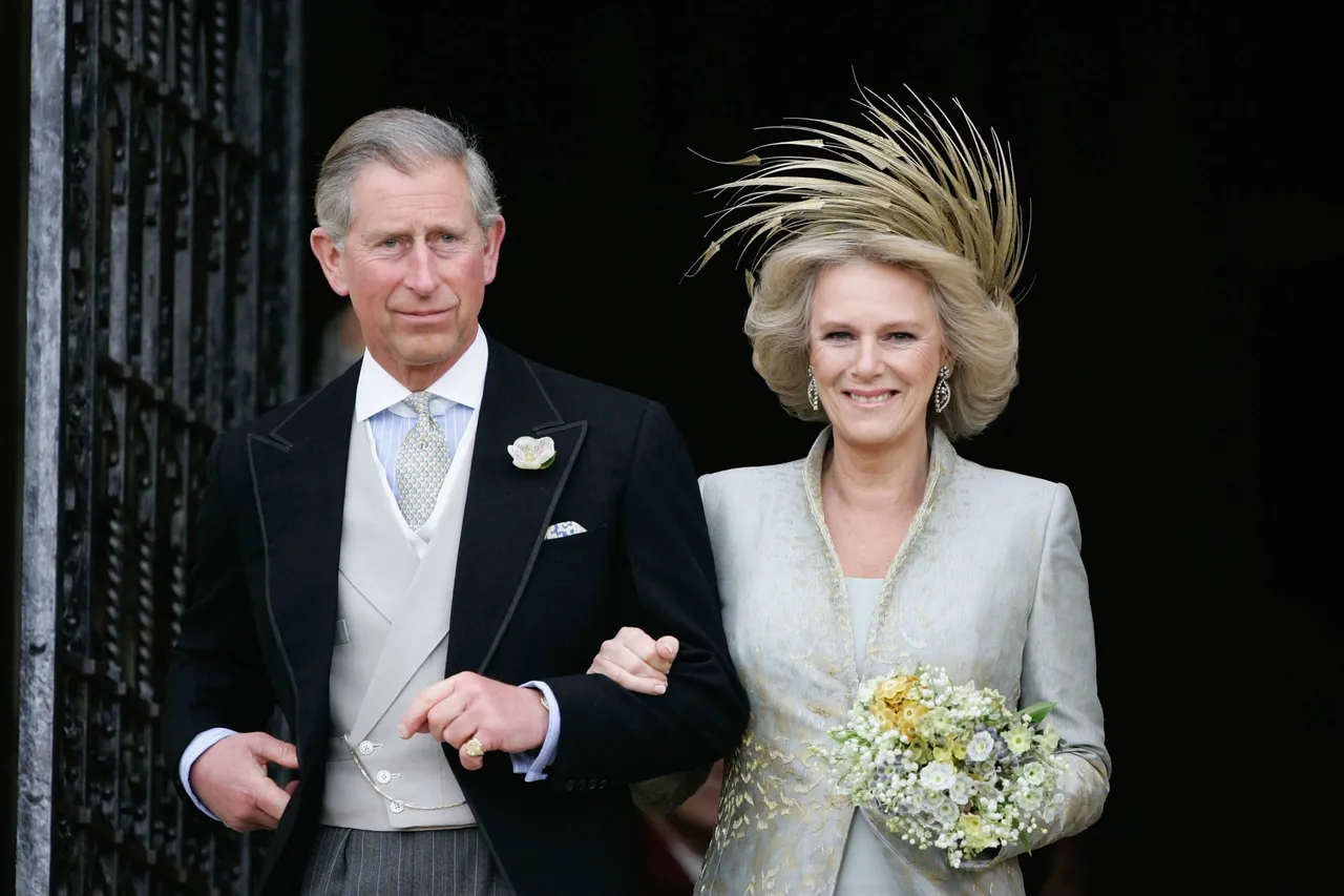 - APRIL 9: TRH Prince Charles, the Prince of Wales, and his wife Camilla, the Duchess Of Cornwall, attend the Service of Prayer and Dedication following their marriage at The Guildhall, at Windsor Castle on April 9, 2005 in Berkshire, England. (Photo by Anwar Hussein/Getty Images)