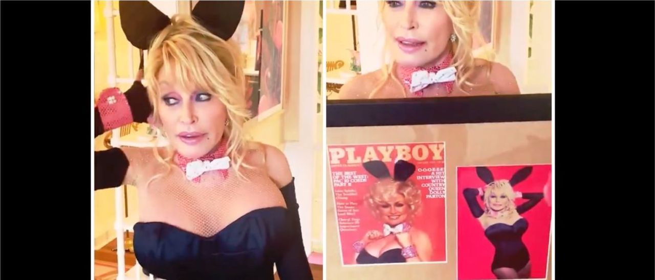 Dolly Parton Dresses As A Playboy Bunny For Her Husband's ...