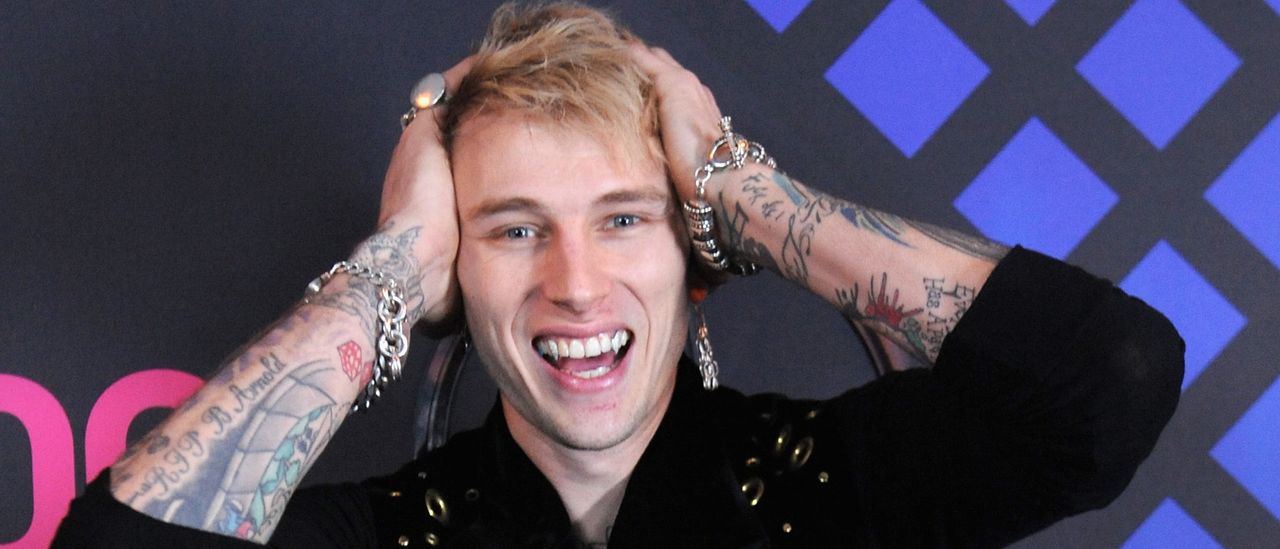 Machine Gun Kelly’s Tour Bus Defaced With A Penis And A Homophobic Slur
