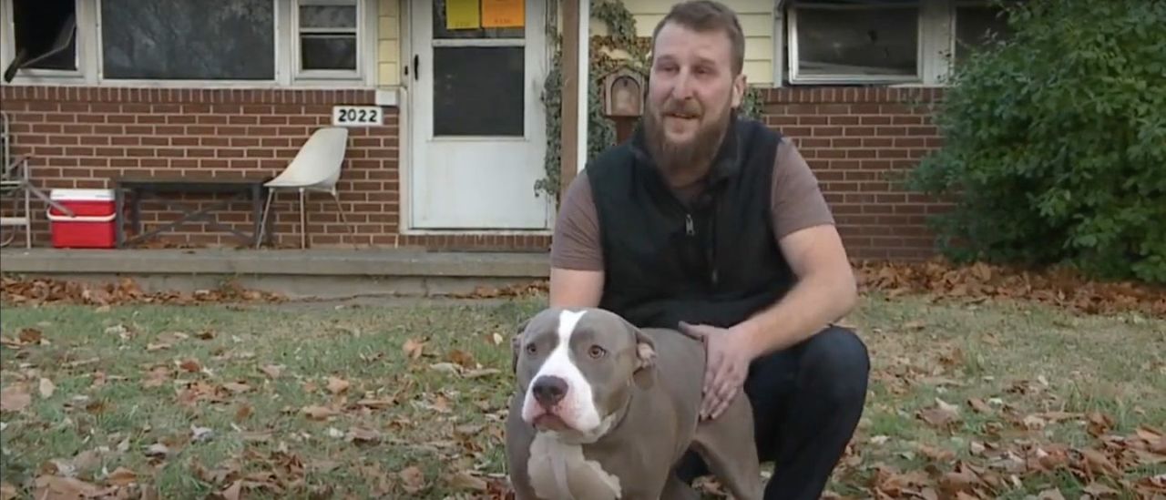 Man Takes Nap On Couch Watching Sunday Football, Pit Bull Saves His Life