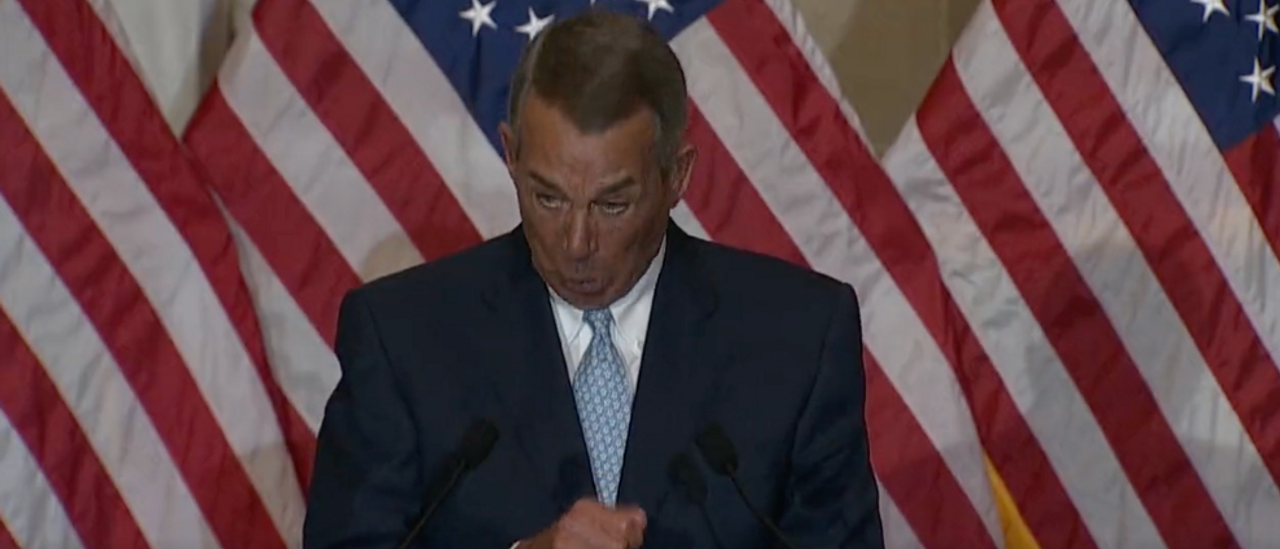 John Boehner Nearly Breaks Down In Tears As He Grovels For Pelosi