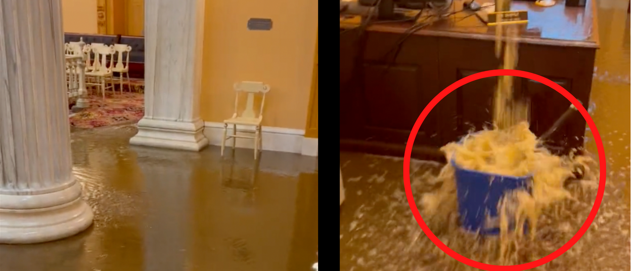 Video Shows Massive Flood At Ohio Statehouse Following Brutal Winter Storm