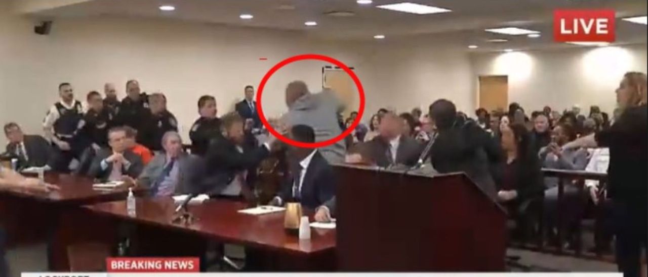 Courtroom Erupts In Chaos After Victim’s Family Member Lunges At Buffalo Mass Shooter