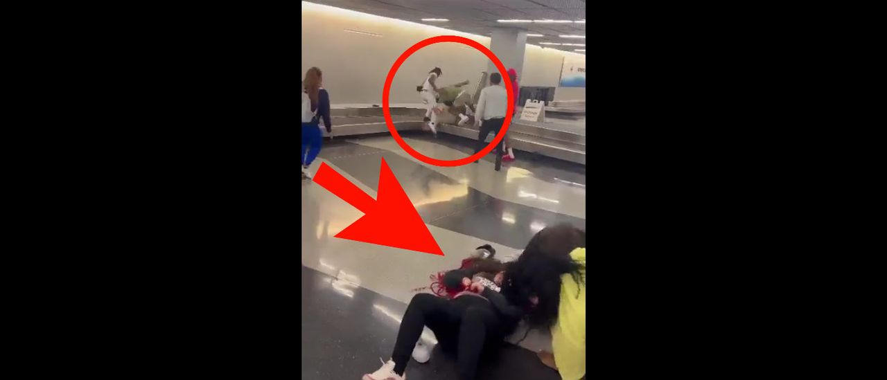 Insane Royal Rumble-Like Brawl Breaks Out At Chicago O’Hare International Airport