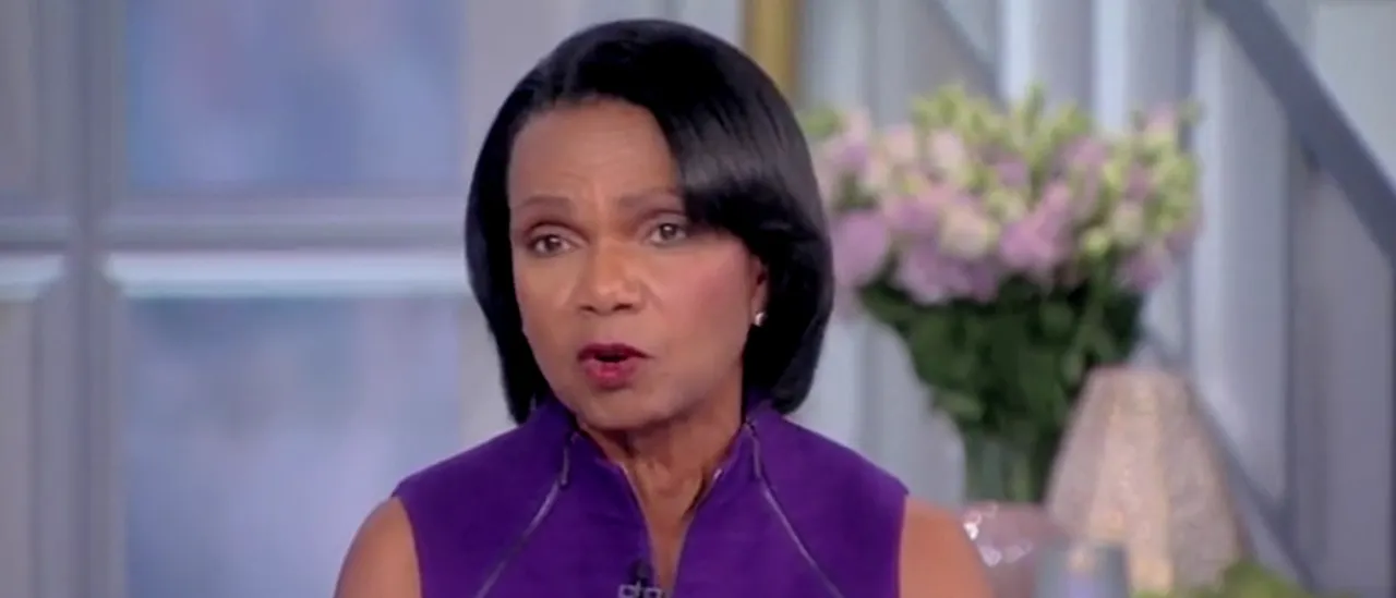 ‘Let Me Finish’: Condi Rice Rebuffs Sunny Hostin For Harping On Jan. 6 ...