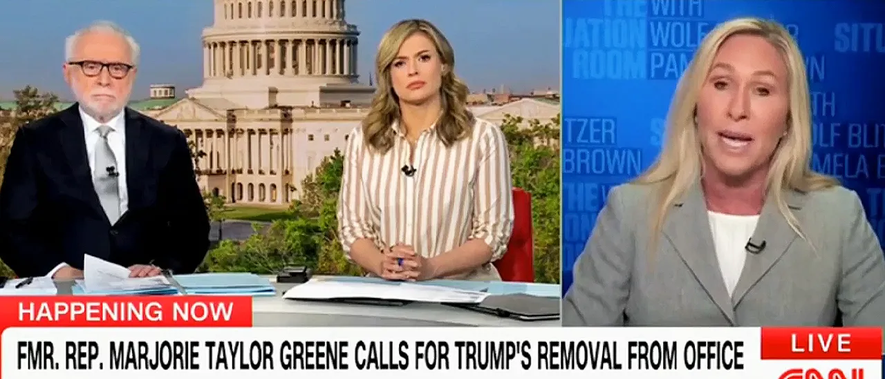 MTG Says Trump Is Unstable And Calls For His Removal Over ‘Absolute Madness’