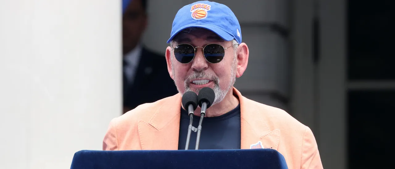 Knicks Owner James Dolan Seemingly Takes Jab At Mayor Mamdani During NBA Title Celebration