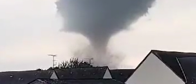 Insane Video Shows Tornado Tearing Through Unlikely Place