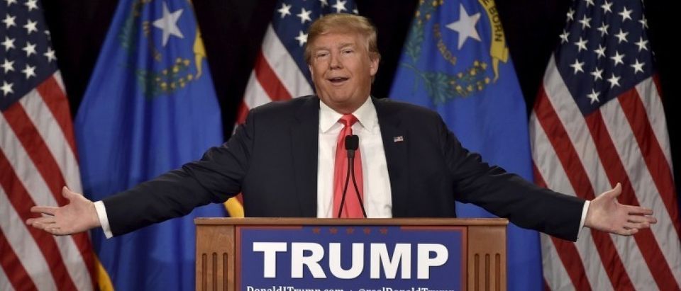 U.S. Republican presidential candidate and businessman Donald Trump (REUTERS/David Becker)