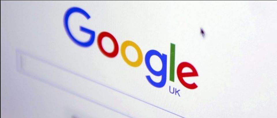 The Google internet homepage is displayed on a product at a store in London, Britain January 23, 2016. REUTERS/Neil Hall