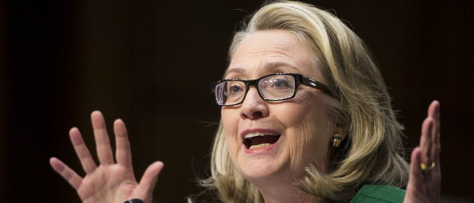 Hillary Clinton Benghazi hearing (Getty Images/Bill Clark)