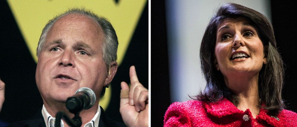 Limbaugh: Nikki Haley Is Proof Elites Are Trying To Decide Who Is And Who Isn't Qualified To Be A Republican [AUDIO].mp3