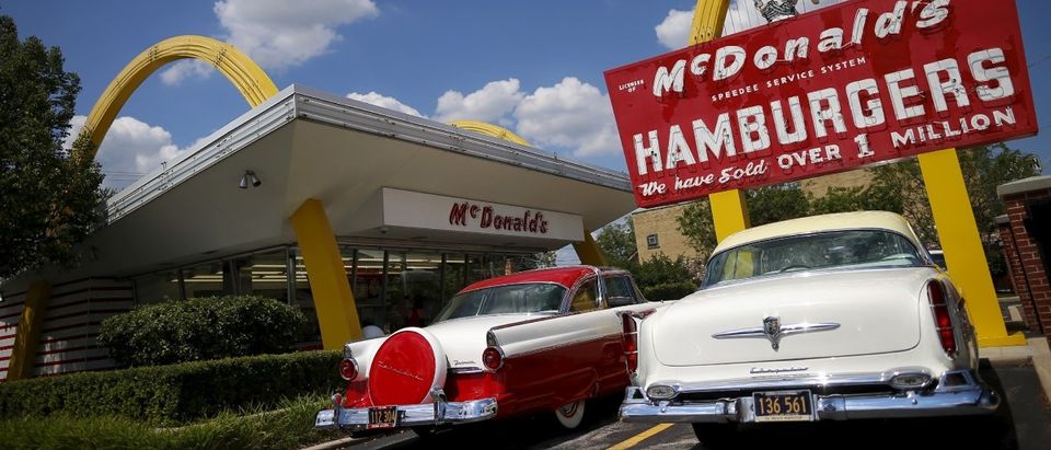 The McDonald's Restaurant Store Museum is seen in the Chicago suburb of Des Plaines
