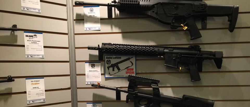 Vendors display latest gun line at SHOT Show 2016 (Photo: Kerry Picket)