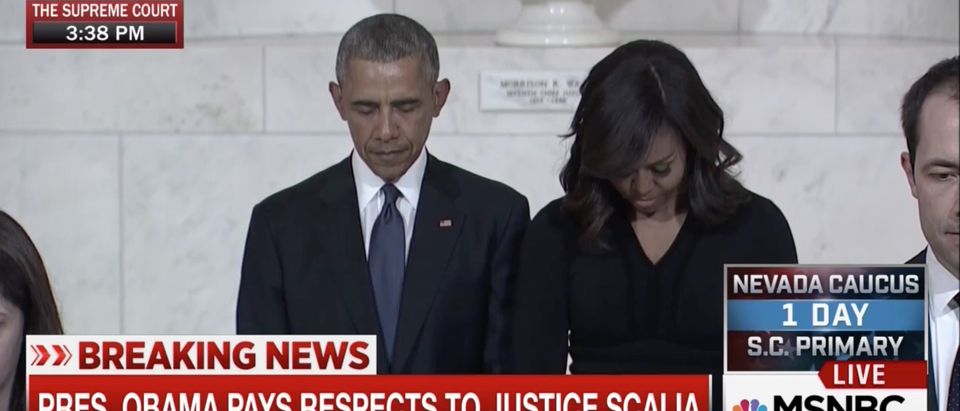 Barack Obama Pays Respects To Antonin Scalia [VIDEO].mp4