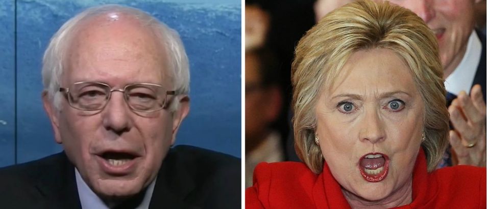 Bernie Sanders And Hillary Clinton