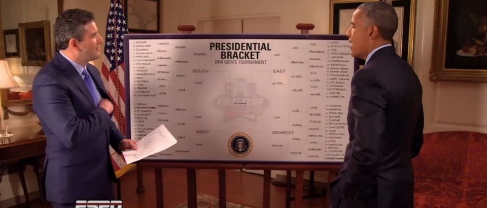 President Obama (Credit: Screenshot/ESPN Video)
