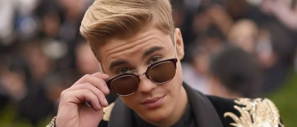 Singer Justin Bieber attends the 'China: Through The Looking Glass' Costume Institute Benefit Gala at the Metropolitan Museum of Art on May 4, 2015 in New York City