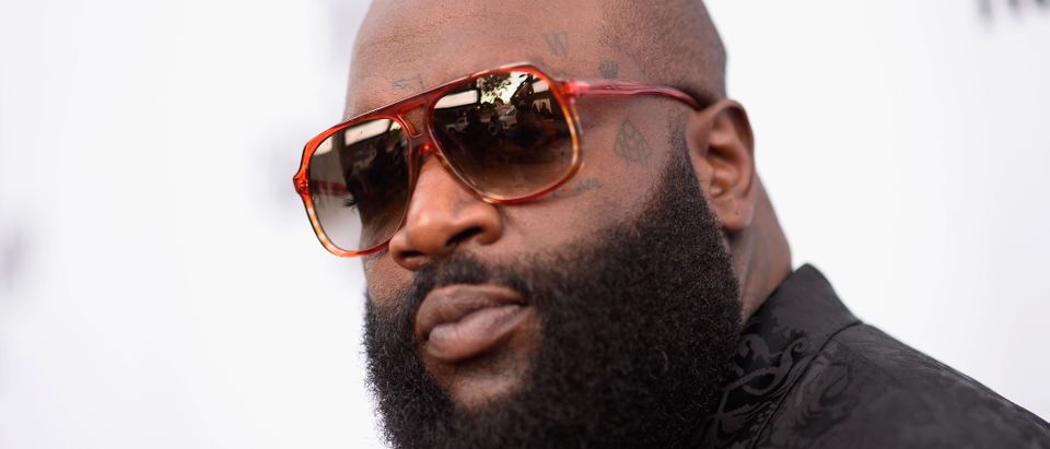 Rick Ross ankle monitor goes off