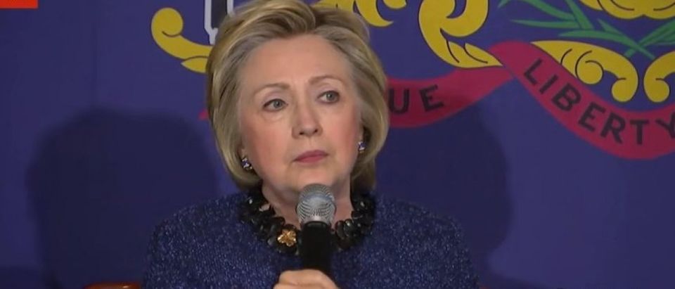 Hillary: 'We Just Have Too Many Guns ... In Our Homes' (YouTube screen shot)