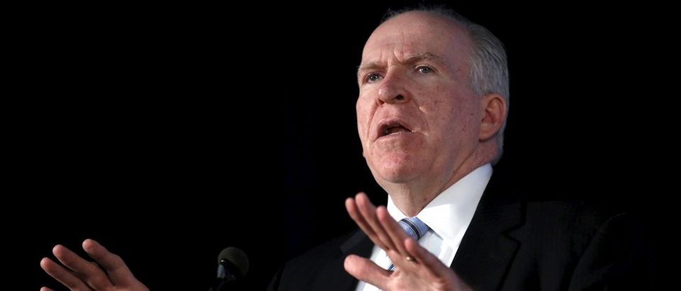 CIA Director Brennan speaks at the State Department in Washington