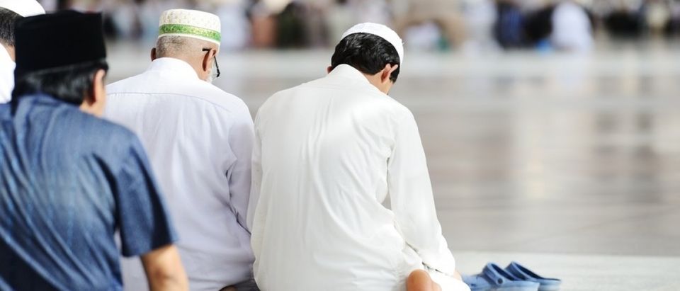 Muslims praying (Credit: Zurijeta/Shutterstock)