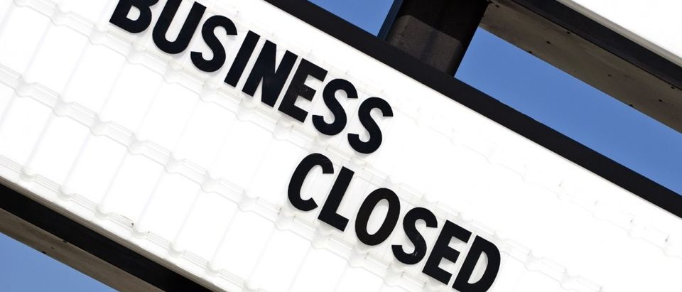 Out Of Business Sign (Photo: Carolyn Franks/Shutterstock)