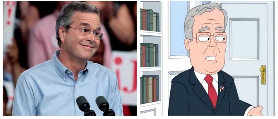 Jeb Bush on Family Guy (Reuters Pictures/Fox)