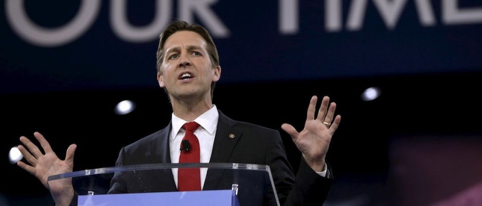 U.S. Senator Ben Sasse (R-NE) speaks at the American Conservative Union 2016 annual conference in Maryland March 3, 2016. REUTERS/Gary Cameron - RTS95HM