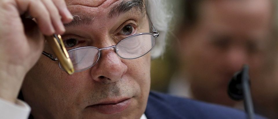 U.S. Secretary of Energy Ernest Moniz testifies before a House Foreign Affairs Committee hearing on the Iran nuclear agreement in Washington