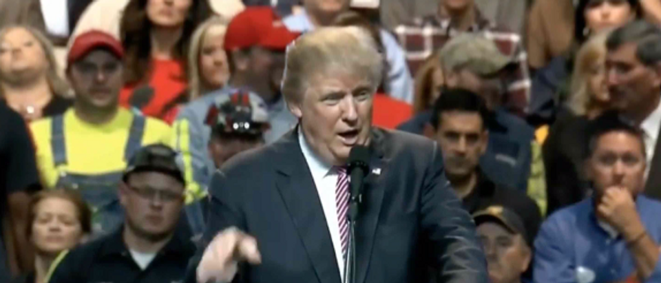 Trump Tells WV Supporters Not To Vote In The Primary