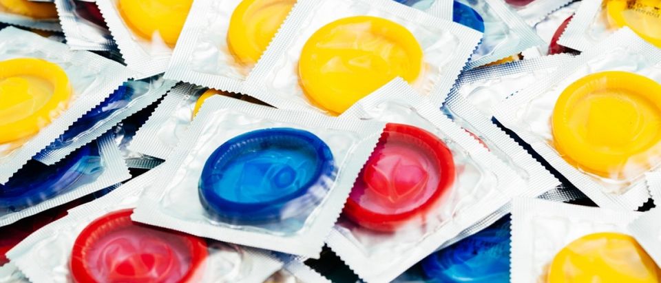 Pile of condoms. (Credit: Lemon Tree Images/Shutterstock)
