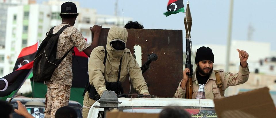 Armed Libyan Men
