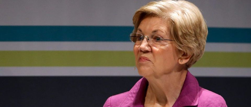 Warren takes part in the Washington Ideas Forum in Washington