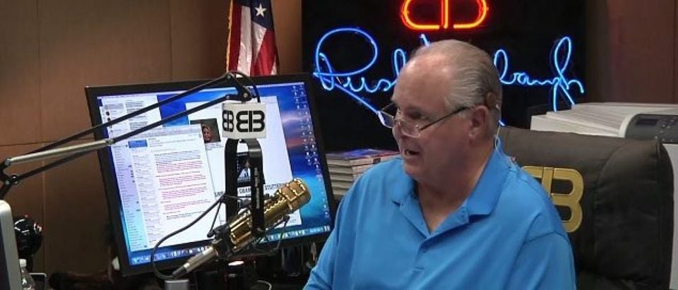 Limbaugh: Obama Has Lost It Because He's 'Jealous' Of Trump [AUDIO]